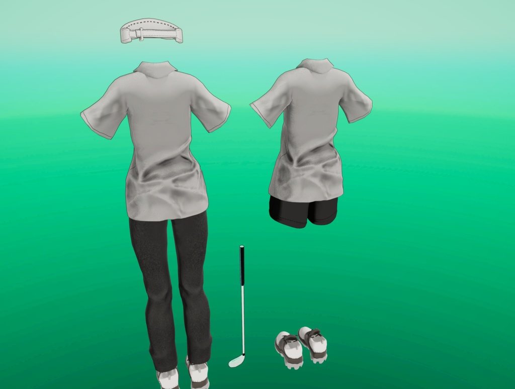 【VRChat】golf wear