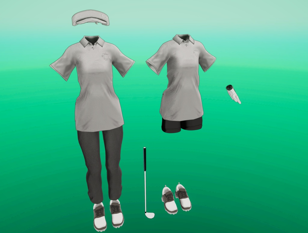 【VRChat】golf wear