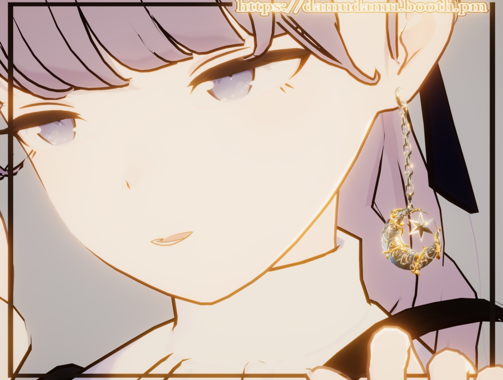 【今日だけ無料！】(VRChat用)Moon_accessories