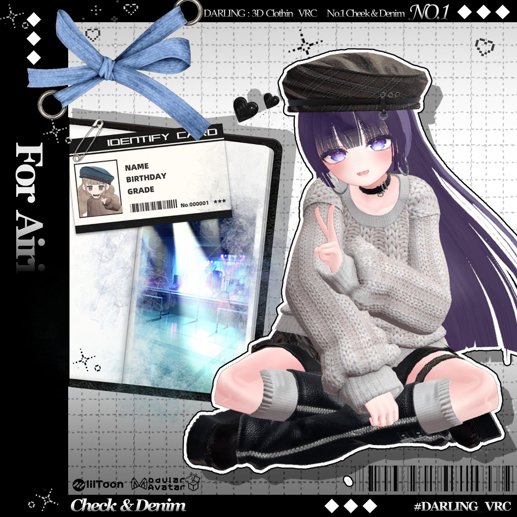 ✨ Check&Denim✨[13 Avatars]+Kisha, Rurune Updat 缩略图 17