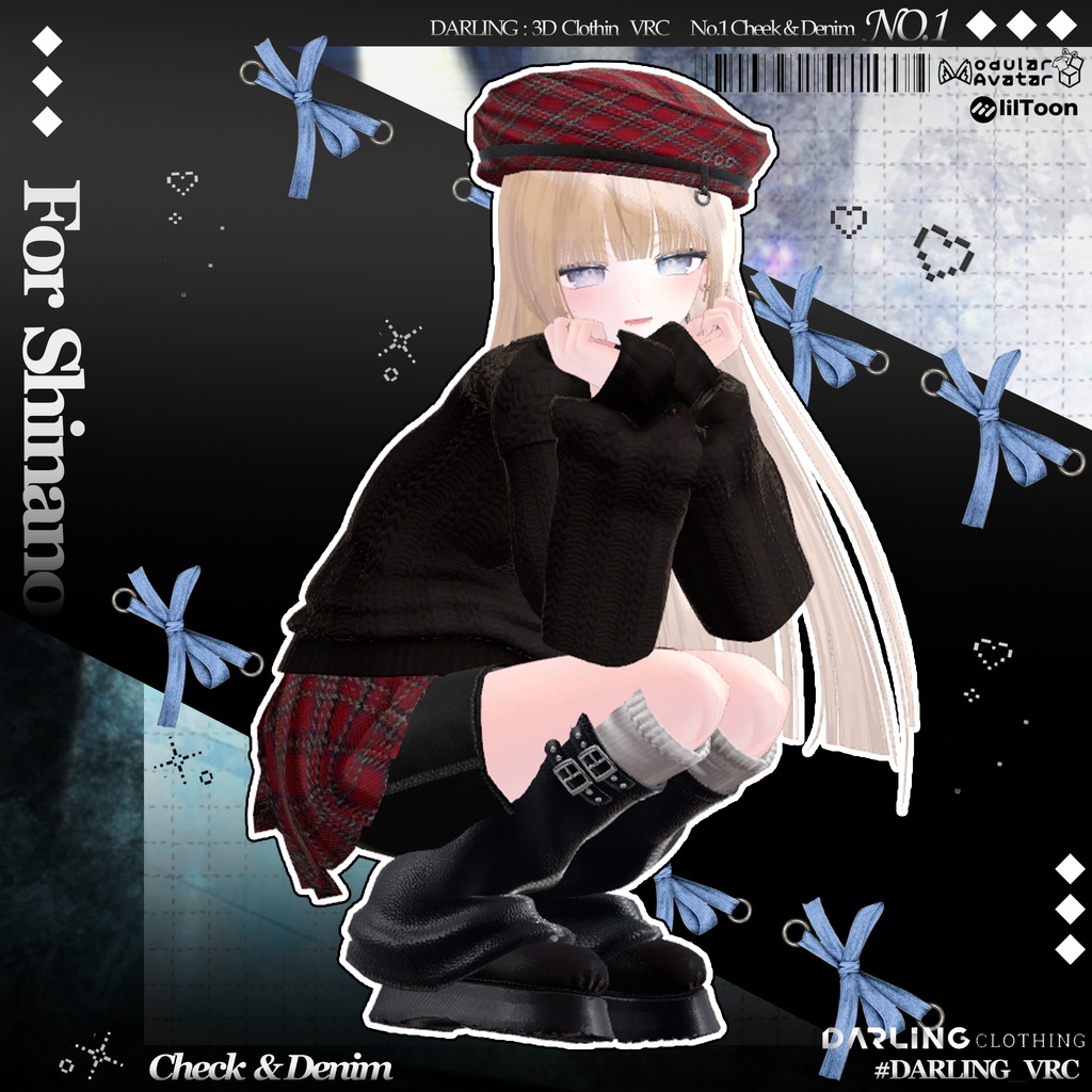 ✨ Check&Denim✨[13 Avatars]+Kisha, Rurune Updat 缩略图 8