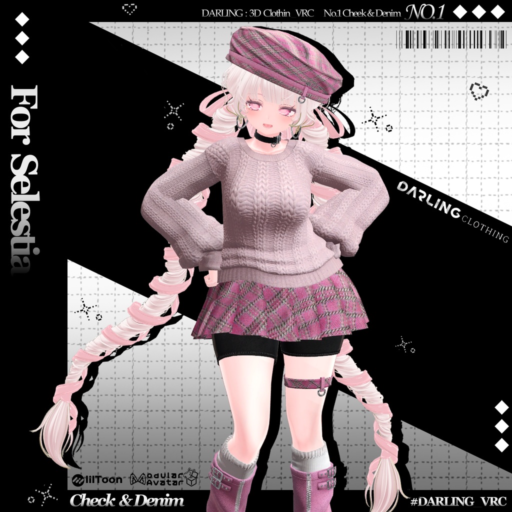 ✨ Check&Denim✨[13 Avatars]+Kisha, Rurune Updat 缩略图 12