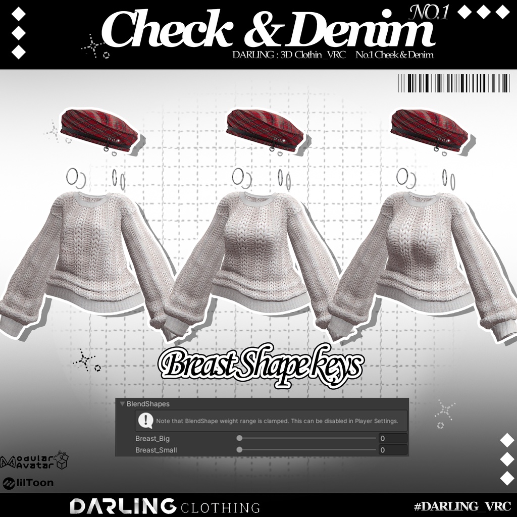 ✨ Check&Denim✨[13 Avatars]+Kisha, Rurune Updat 缩略图 24