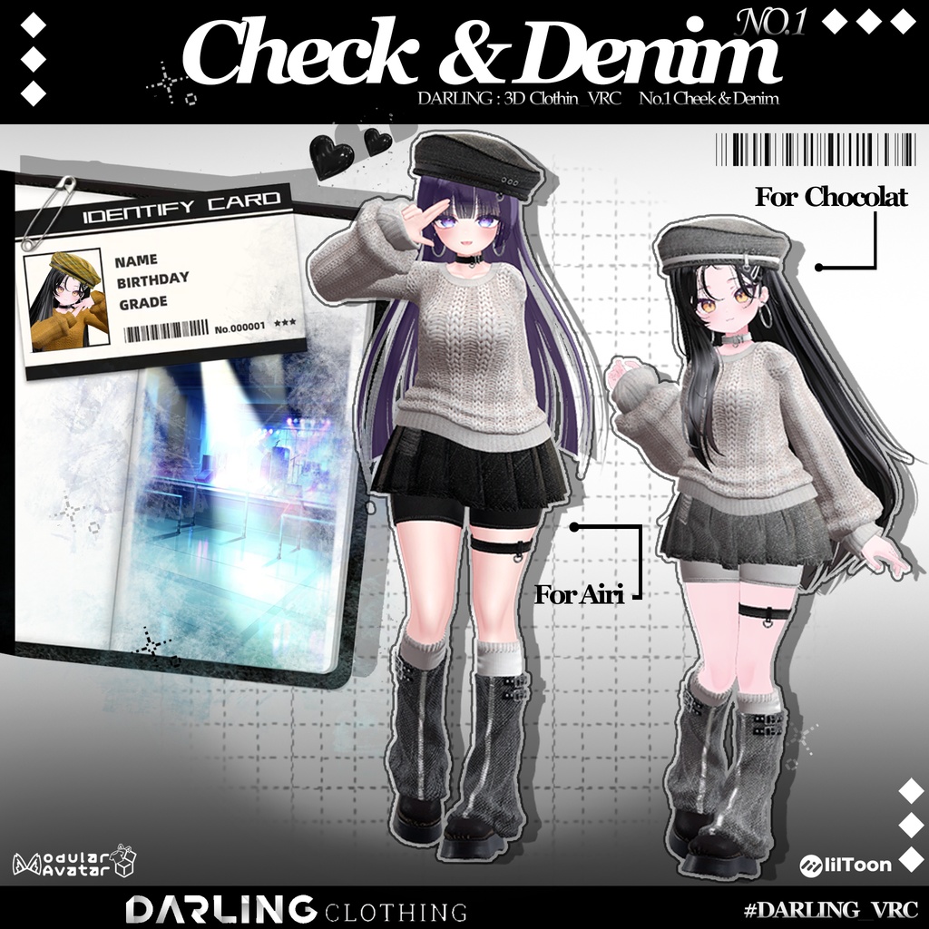 ✨ Check&Denim✨[13 Avatars]+Kisha, Rurune Updat 缩略图 18