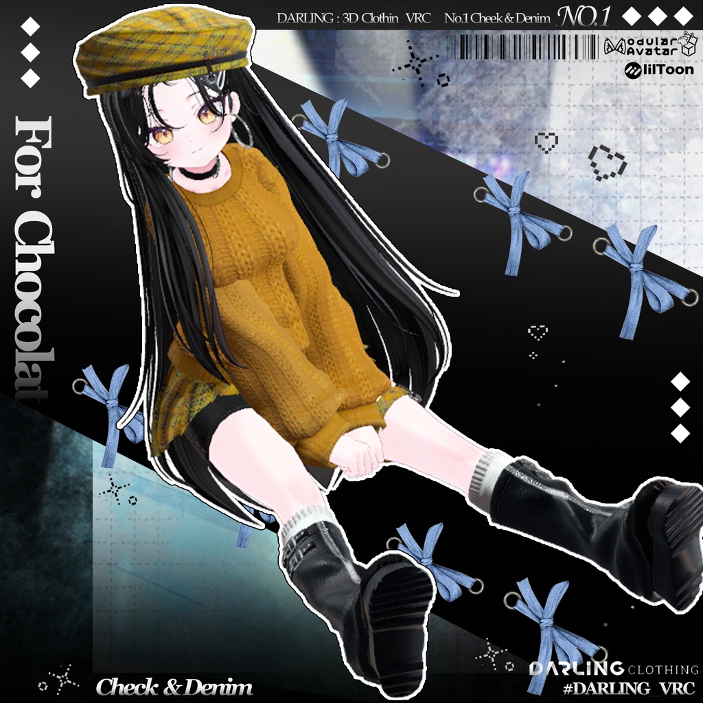 ✨ Check&Denim✨[13 Avatars]+Kisha, Rurune Updat 缩略图 16