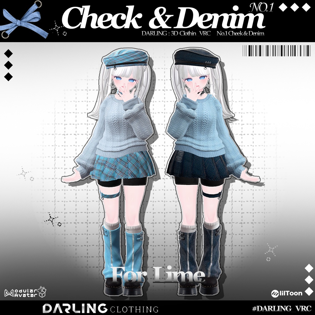 ✨ Check&Denim✨[13 Avatars]+Kisha, Rurune Updat 缩略图 22