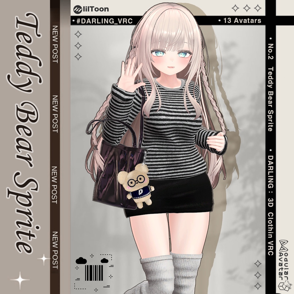 NO.2 ✨Teddy Bear Sprite✨[14 Avatars]+Kisha, Rurune Updat