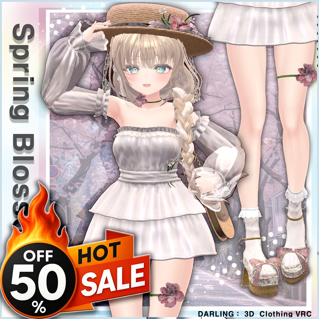  🔥【50%SALE】🔥✿Spring Blossom✿✨[12Avatars]✨