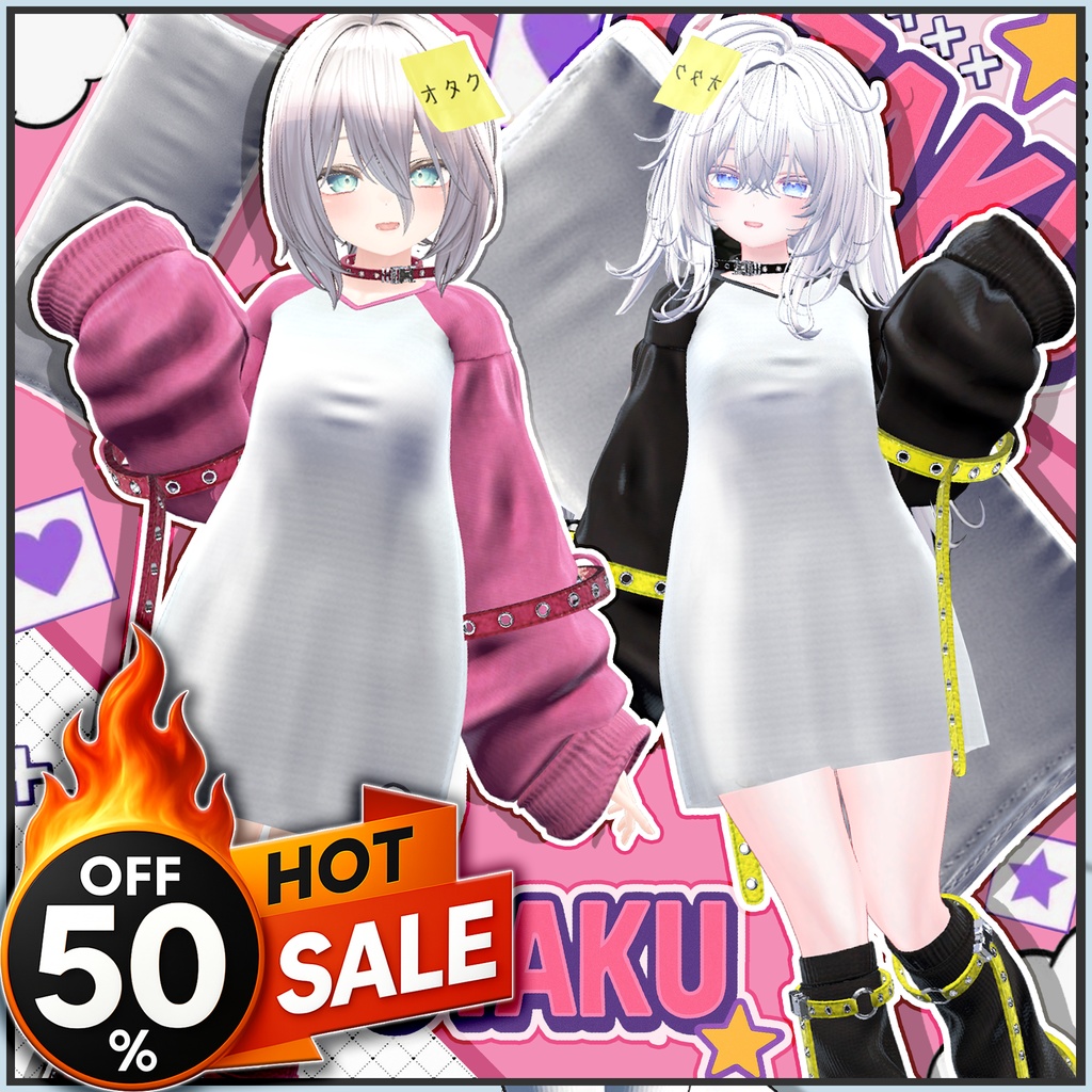 🔥【50%SALE】🔥✦Otaku✦ [15Avatars]/再アップロード재업로드/
