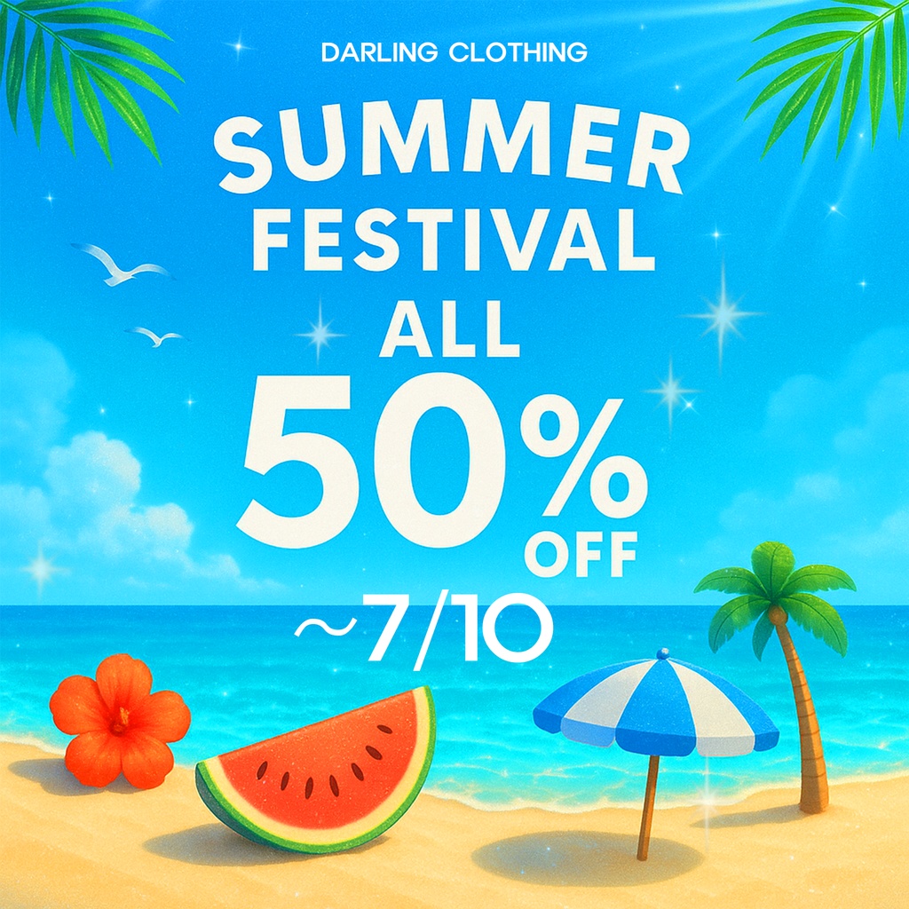✨ALL 50% SALL ✨ [Summer Festiva] ~7/10