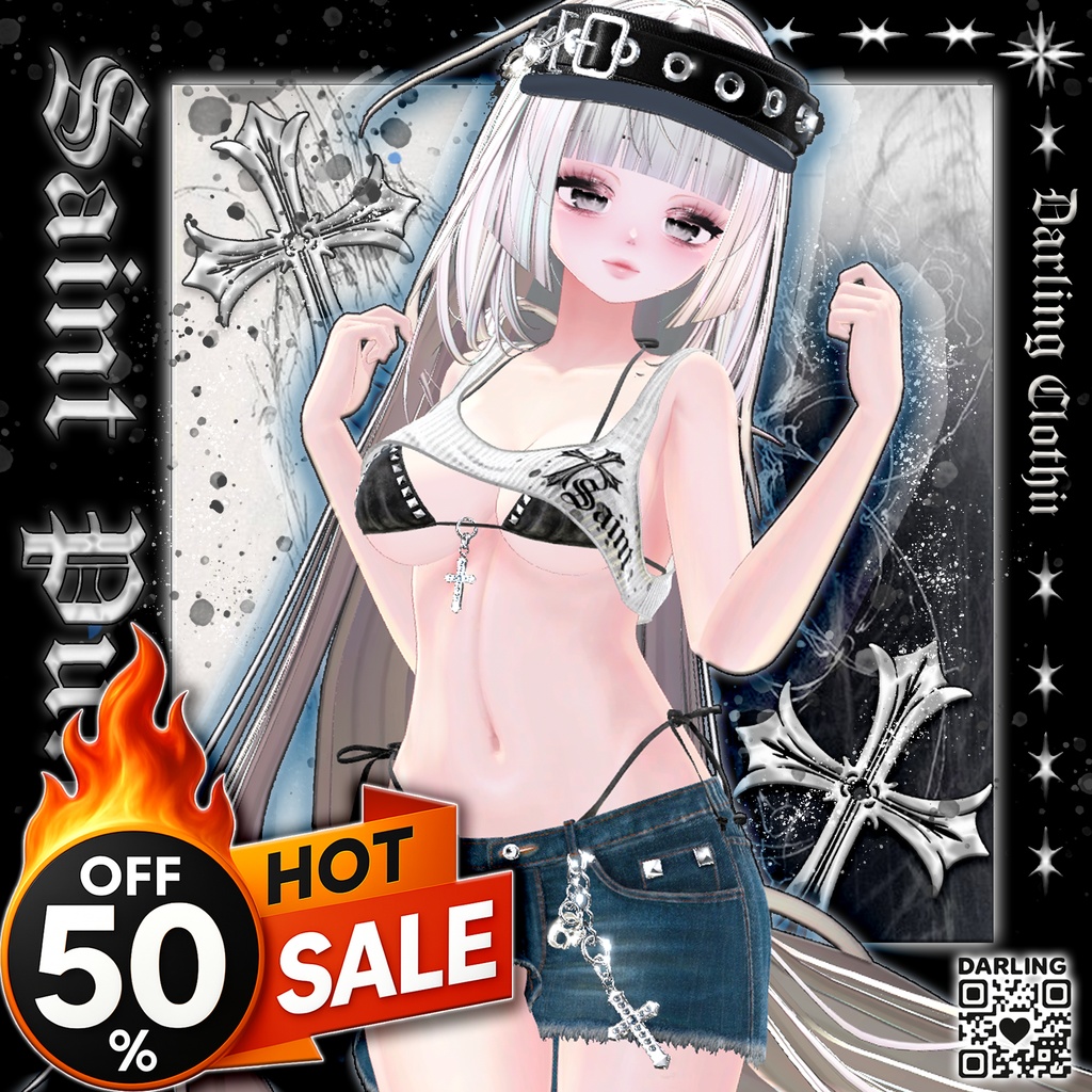 🔥【50%SALE】🔥NO.13 ✨[Saint Punk]✨[19Avatars]+LUMINA  Update