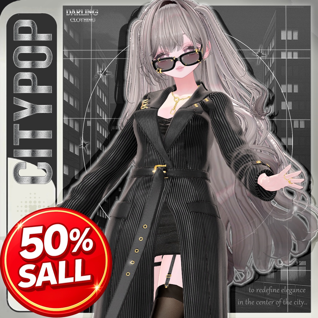 🔥【50%Sale 】🔥✨City Pop✨[20Avatars]+LUMINA [Update]