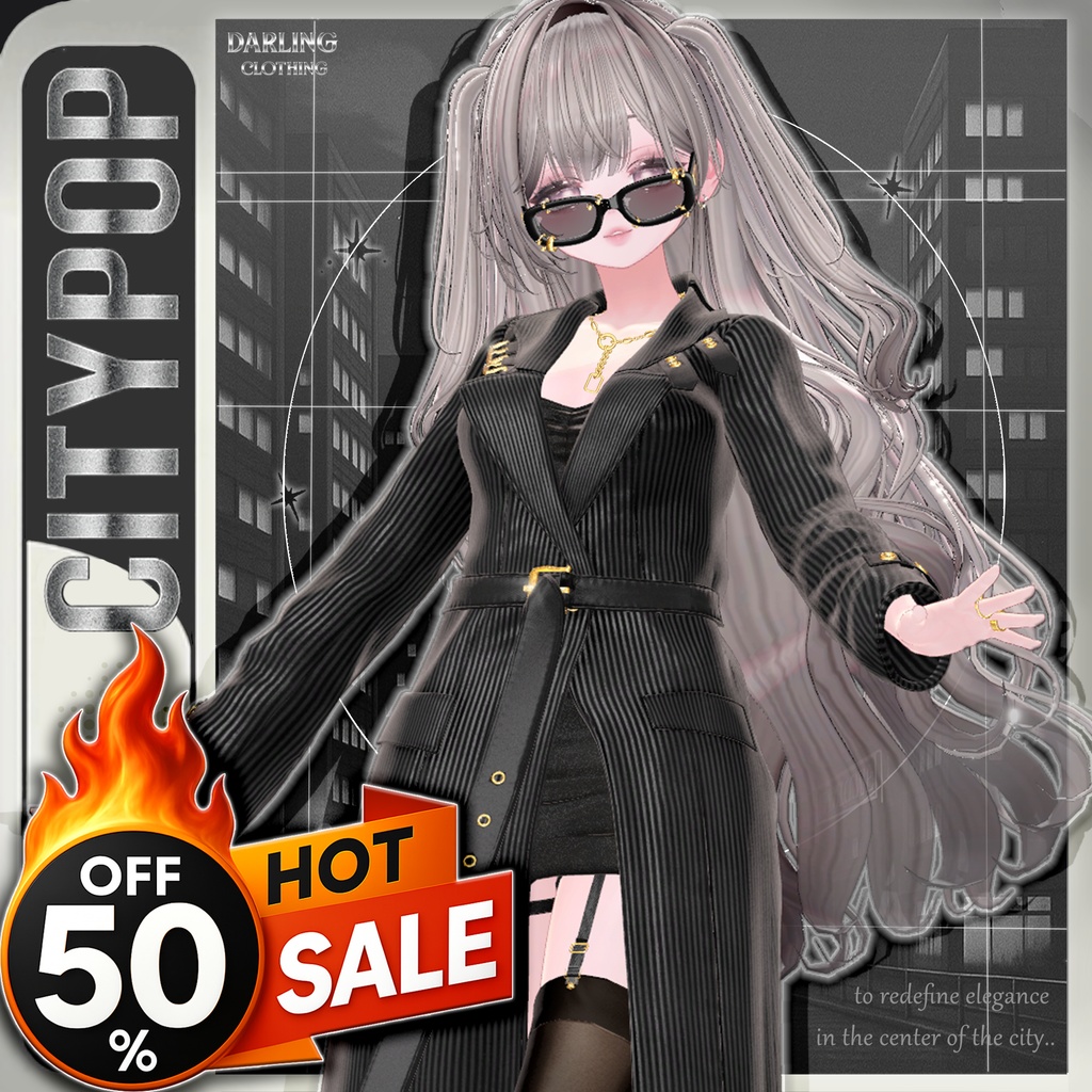 🔥【50%SALE】🔥✨City Pop✨[20Avatars]+LUMINA [Update]