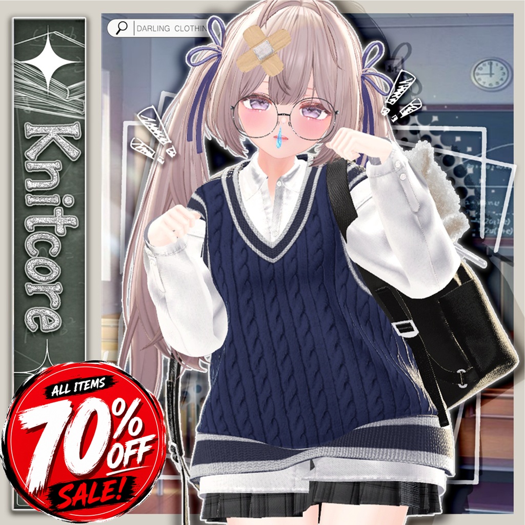 🚨 【 70% SALE 】🚨✨Knit core✨ [21Avatars] 