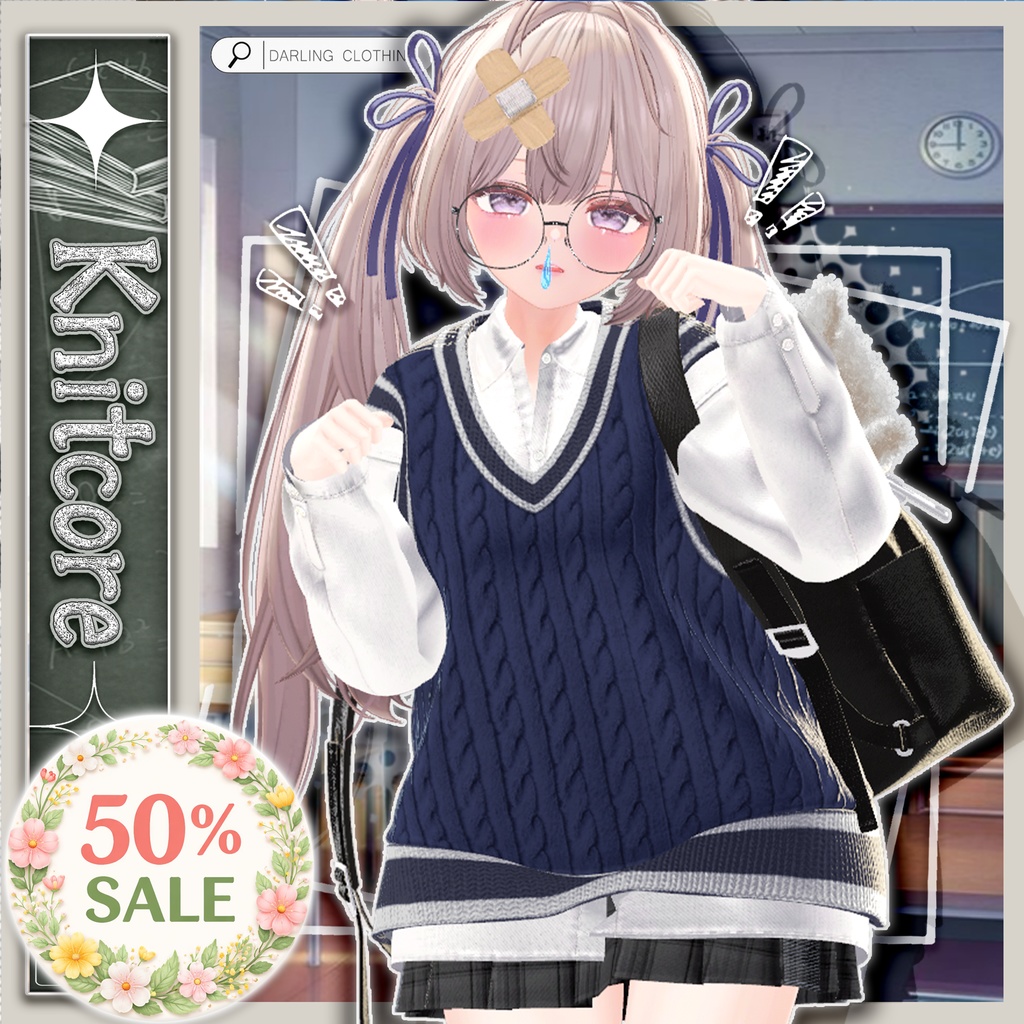 🌸Spring Big Event 🌸⏰50% SALE⏰✨Knit core✨ [21Avatars] Ramune [Update]