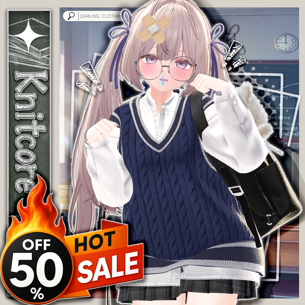 🔥【50%SALE】🔥NO.16 ✨Knit core✨ [20Avatars]+LUMINA [Update]