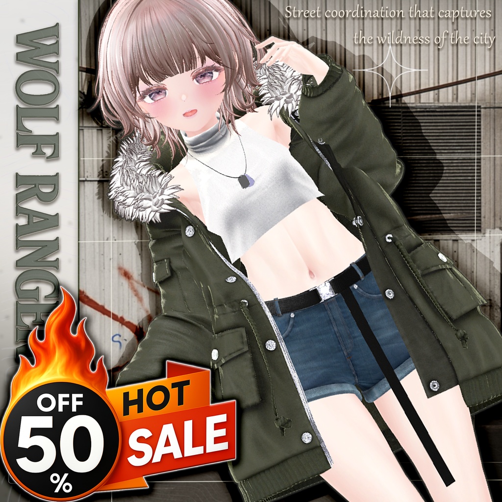 🔥【50%SALE】🔥✨Wolf Ranger✨ [20Avatars]+ LUMINA [Update]