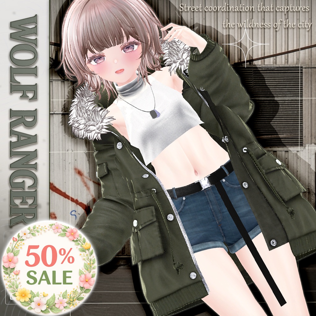 🌸Spring Big Event 🌸⏰50% SALE⏰✨Wolf Ranger✨ [24Avatars] Rinasciita [Update]