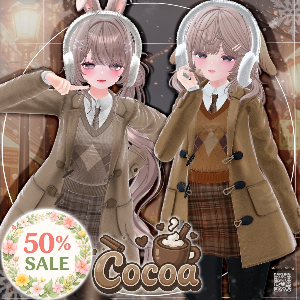 🌸Spring Big Event 🌸⏰50% SALE⏰☕~Cocoa~☕ [21Avatars] Ramune [Update]
