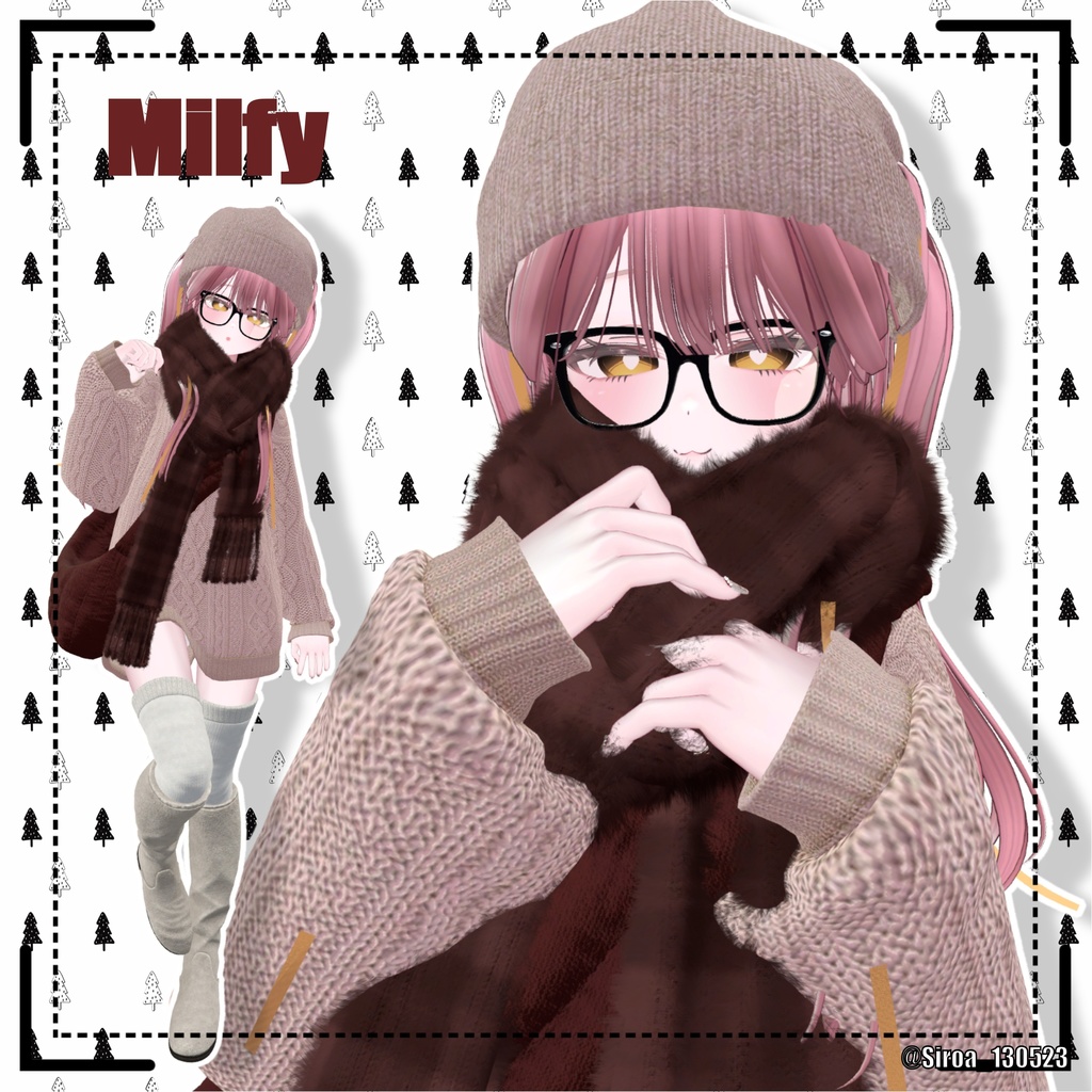 ✨ Fluffy Knitty ✨ [22Avatars] 缩略图 34