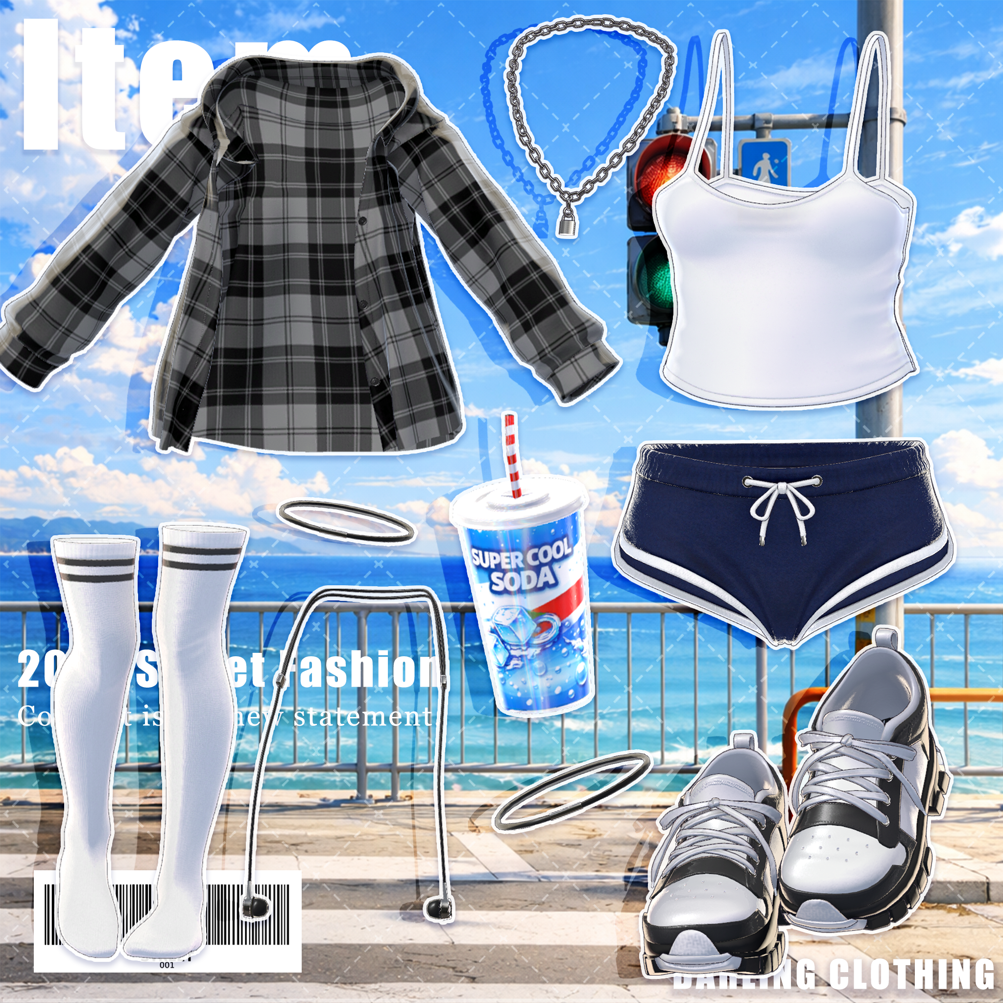 🌸【Street Mood】🌸 [22Avatars] Mayo [Update] - DARLING CLOTHING - BOOTH