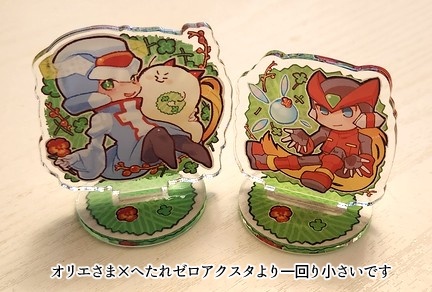 ロクゼロ×サイバーエルフオリジナルエックス アクリルスタンド