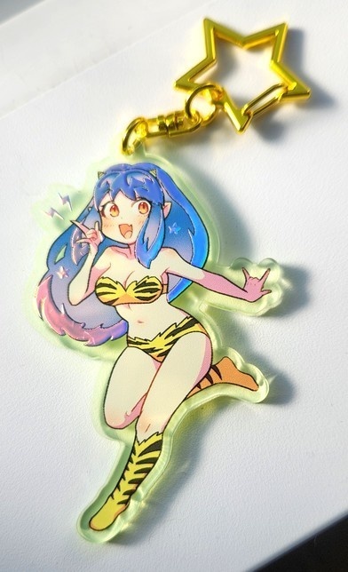 ラムちゃんアクリルキーホルダー