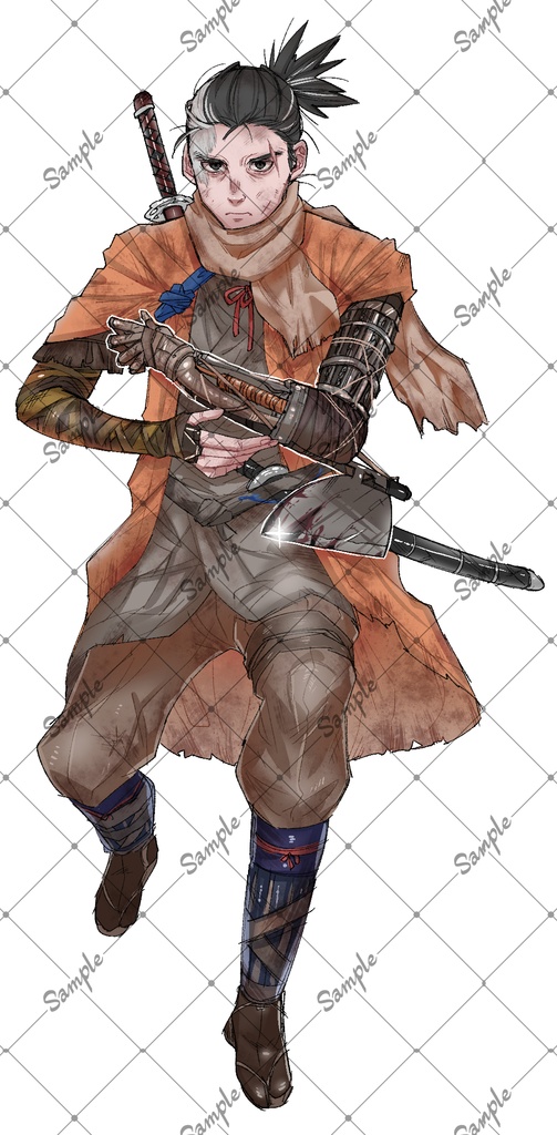 SEKIRO 狼アクリルスタンド