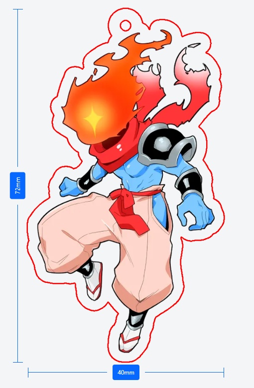 DeadCells アクリルキーホルダー