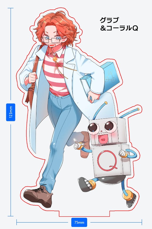 金色のガッシュ!!パートナー&魔物 アクリルスタンド