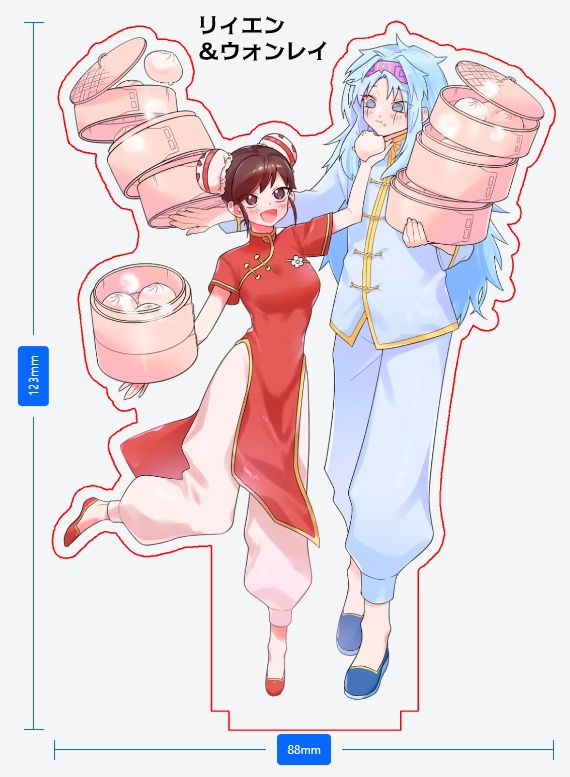 金色のガッシュ!!パートナー&魔物 アクリルスタンド