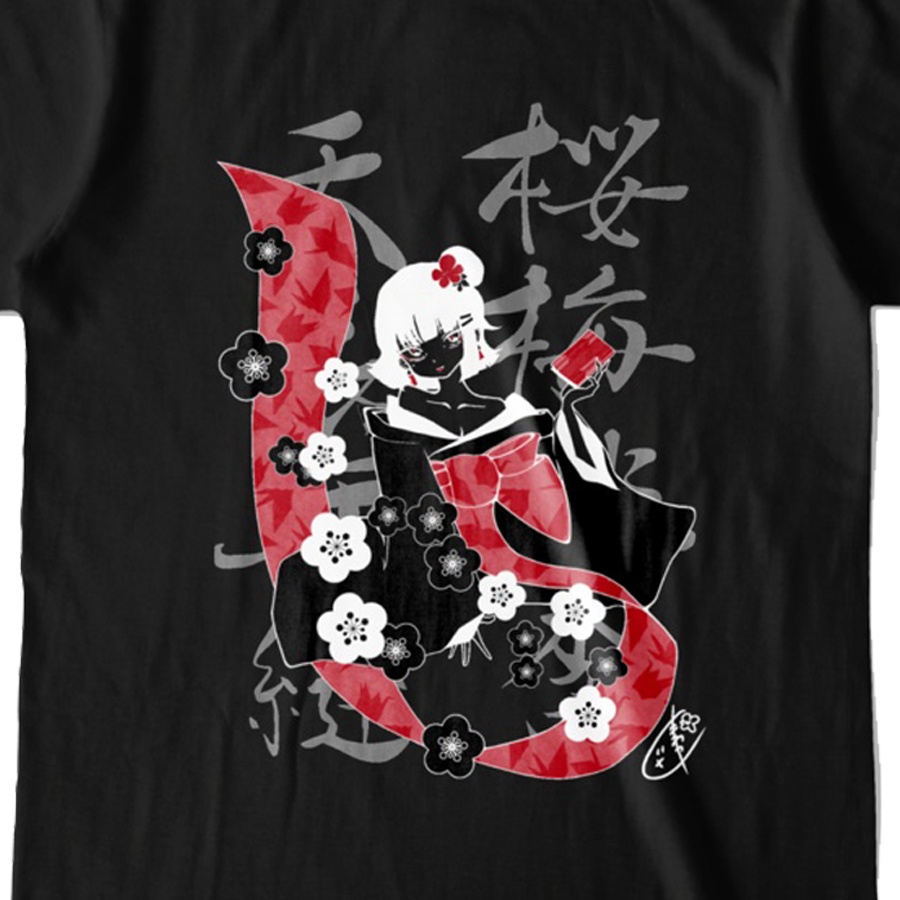 常磐カナメデザインTシャツ 『文学少女カナメ』