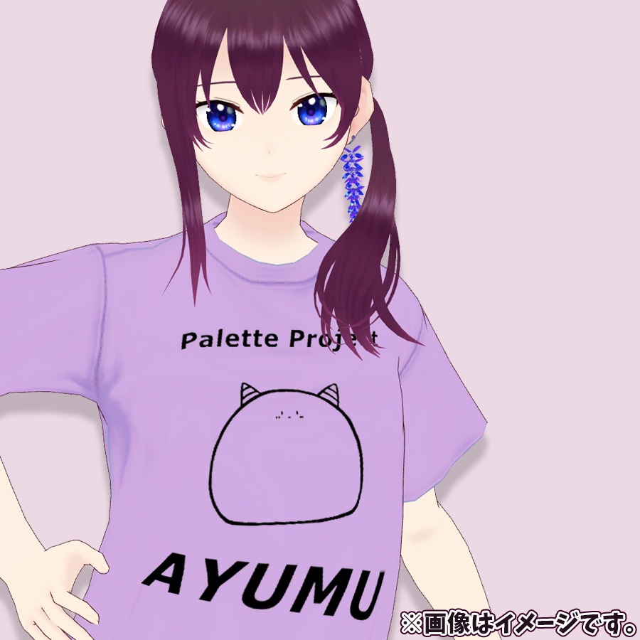 『ゆるっと鬼T』鬼多見アユムデザインTシャツ