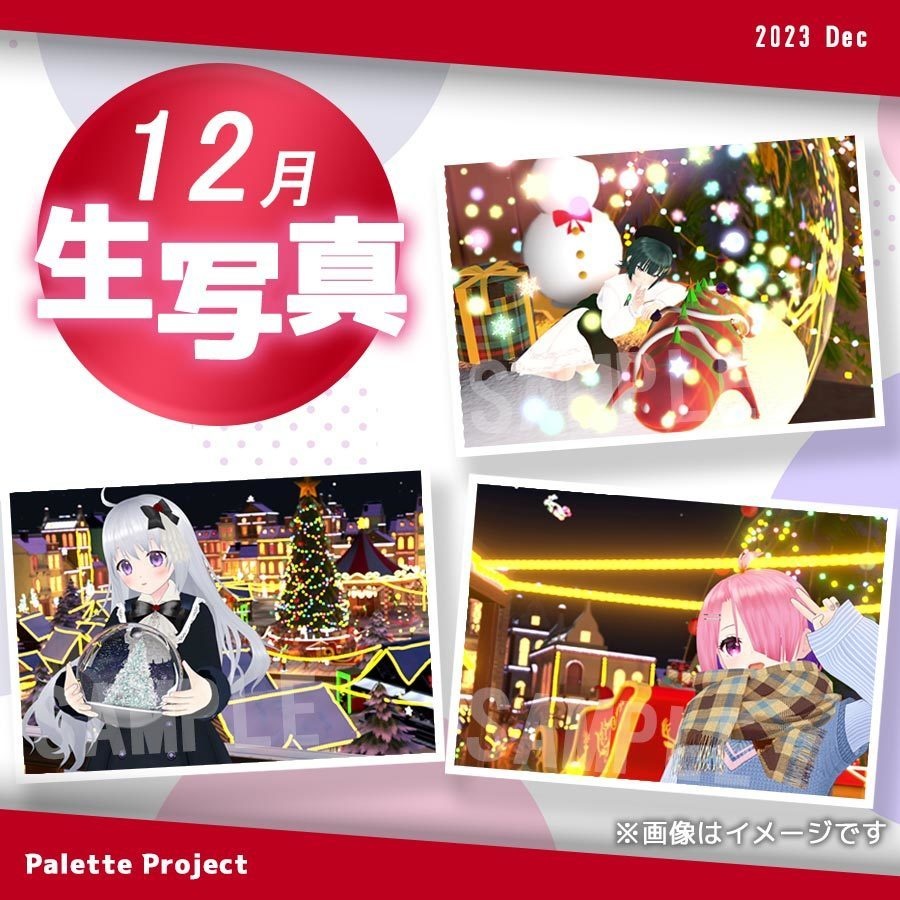 12月ランダム生写真】Palette Project～クリスマス2023編