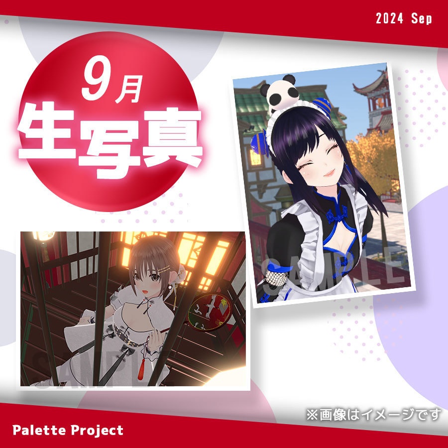 【9月ランダム生写真】Palette Project～チャイナ服2024編！！～