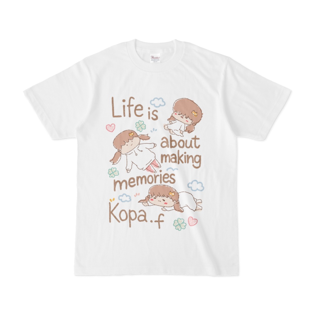 『人生は思い出づくりTシャツ』藤宮コトハデザインTシャツ第4弾!
