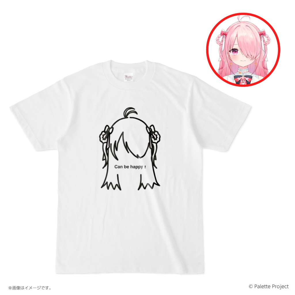 『Can be happy! Tシャツ』江波キョウカデザインTシャツ第4弾!