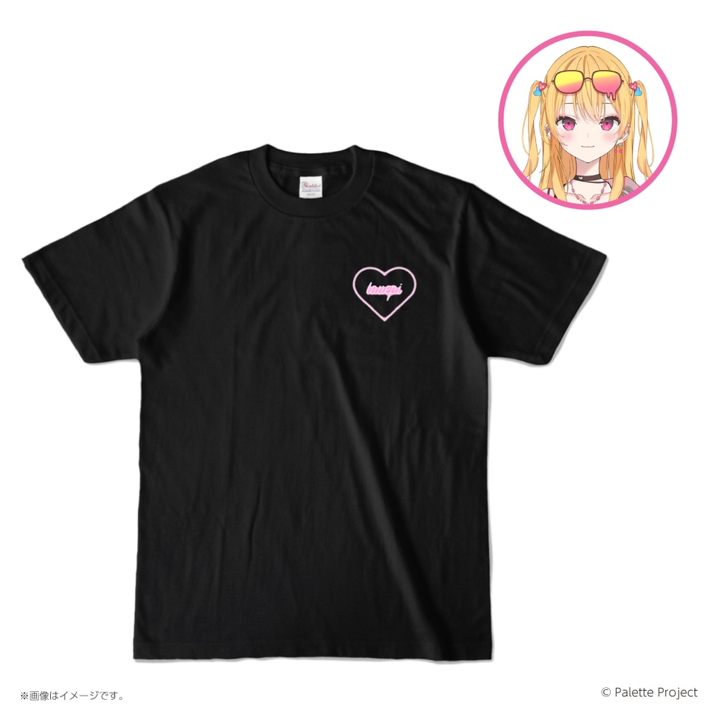 『らぶぴ♡Tシャツ』愛染アネラデザインTシャツ