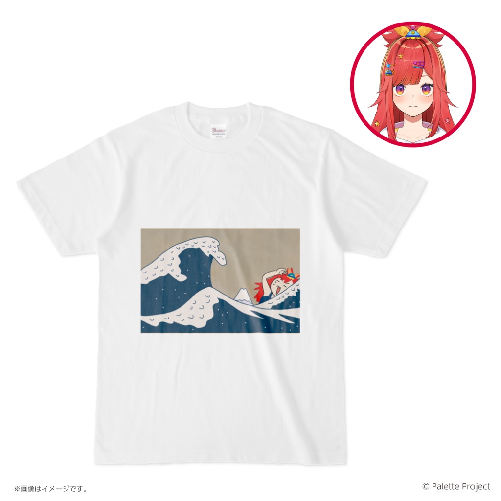 『富岳七六景Ｔシャツ』六連星なるデザインTシャツ