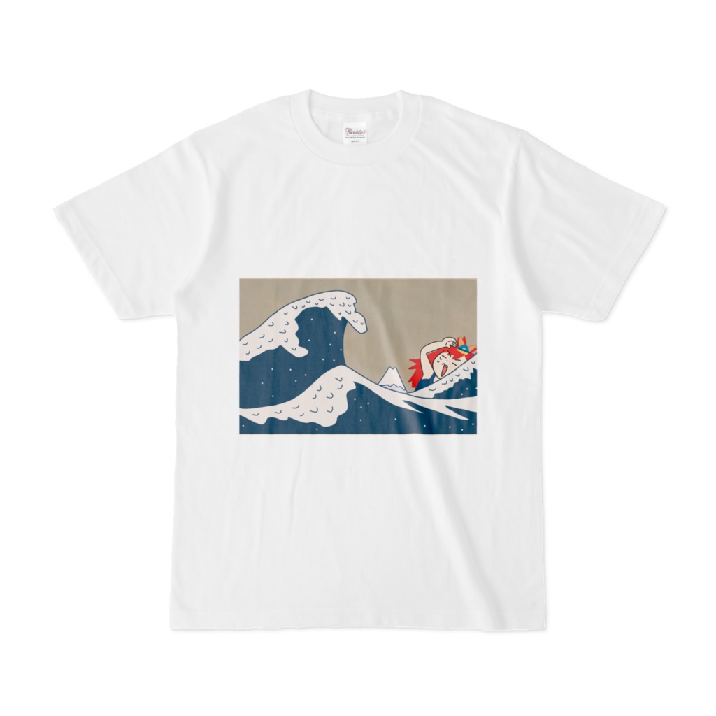 『富岳七六景Tシャツ』六連星なるデザインTシャツ