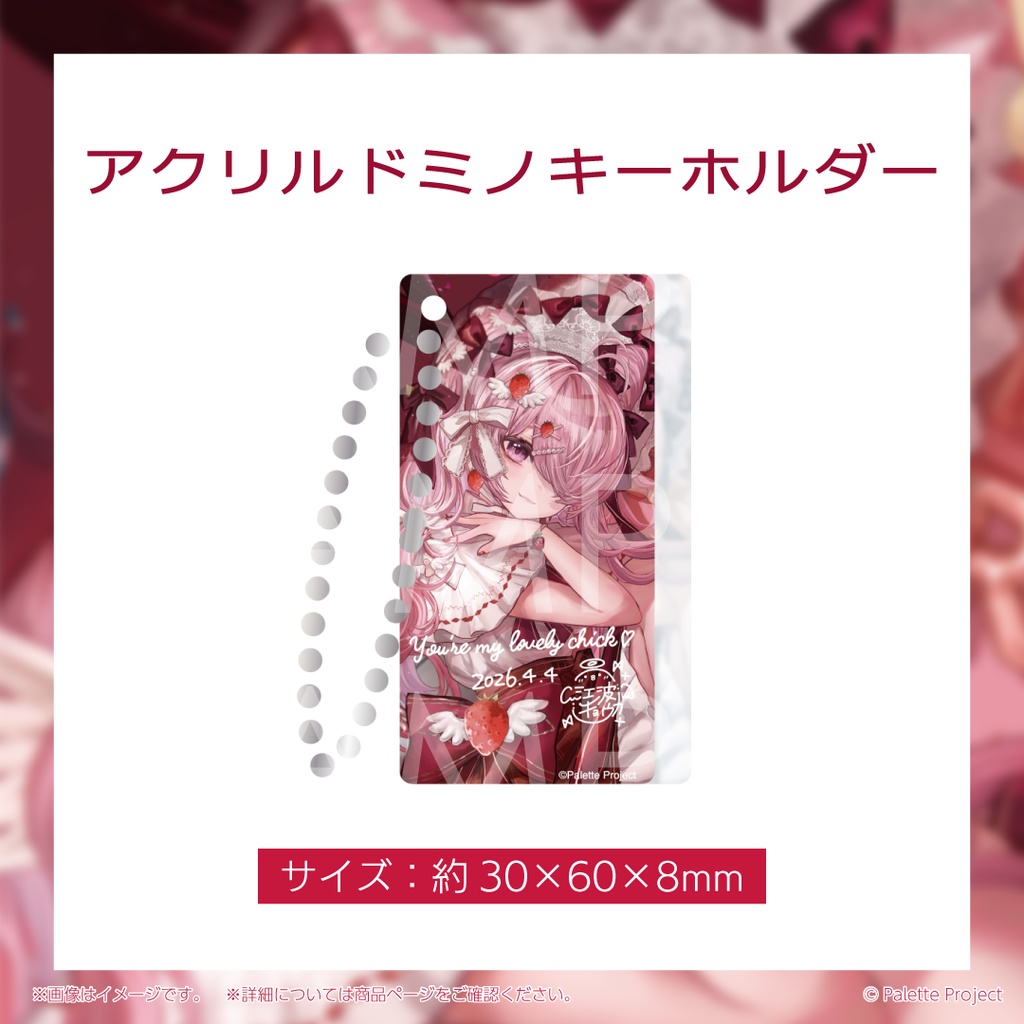 【期間&数量限定】江波キョウカ誕生日グッズ 2026 直筆メッセージ入りチェキ風カード付きフルセット