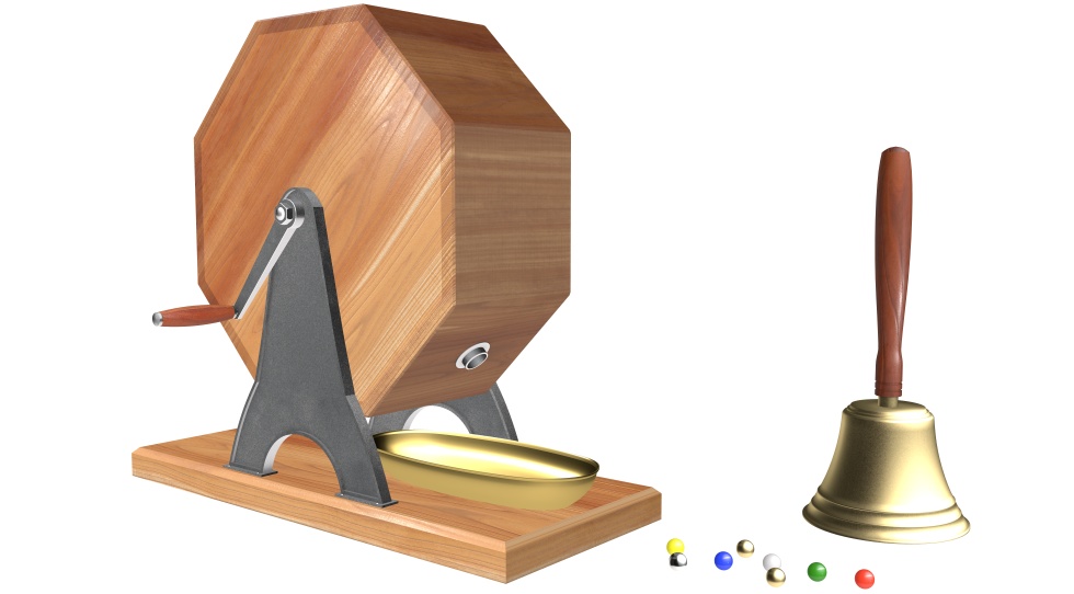 3D素材 福引セット