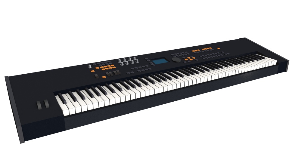 3D素材 シンセサイザーセット