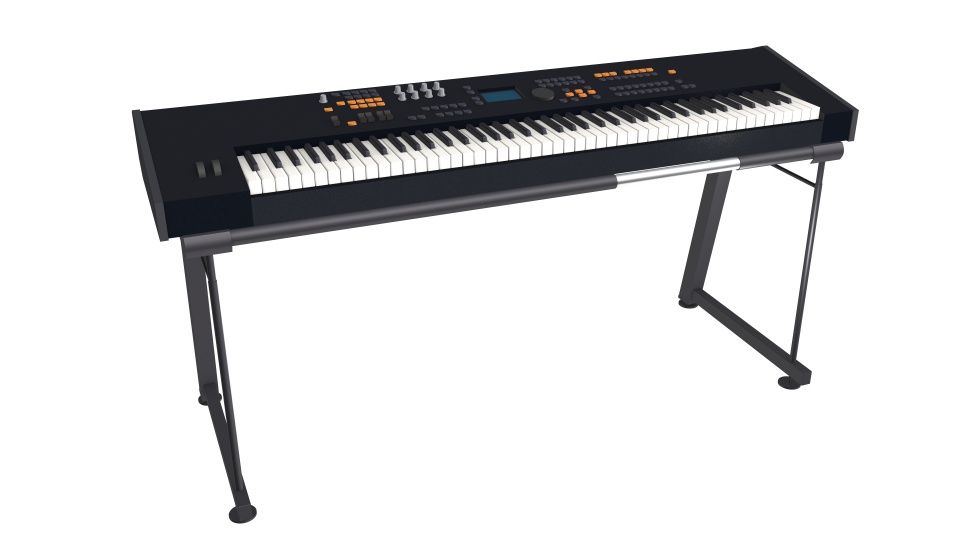 3D素材 シンセサイザーセット