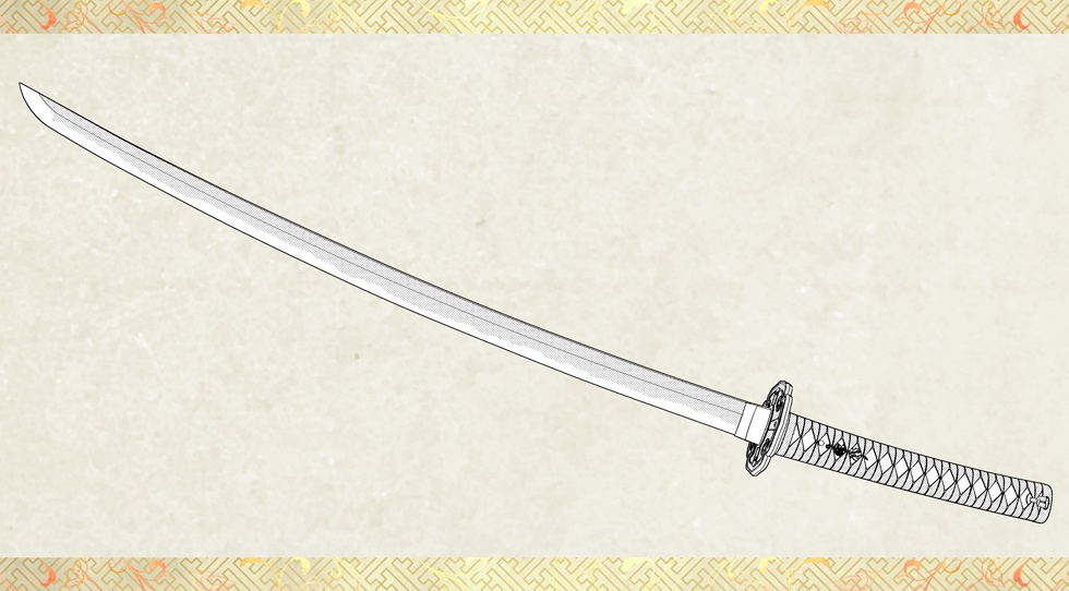 源清麿【名刀3D素材シリーズ】