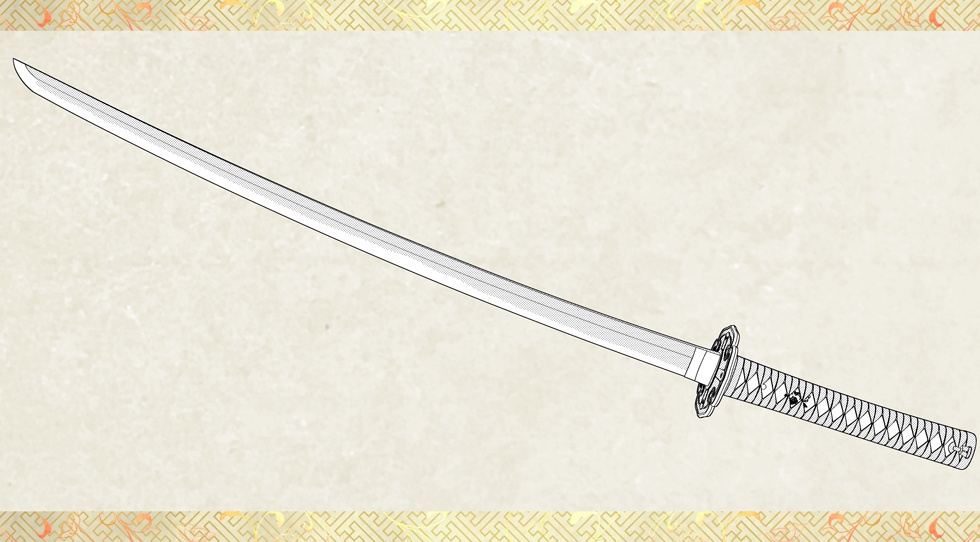 水心子正秀【名刀3D素材シリーズ】