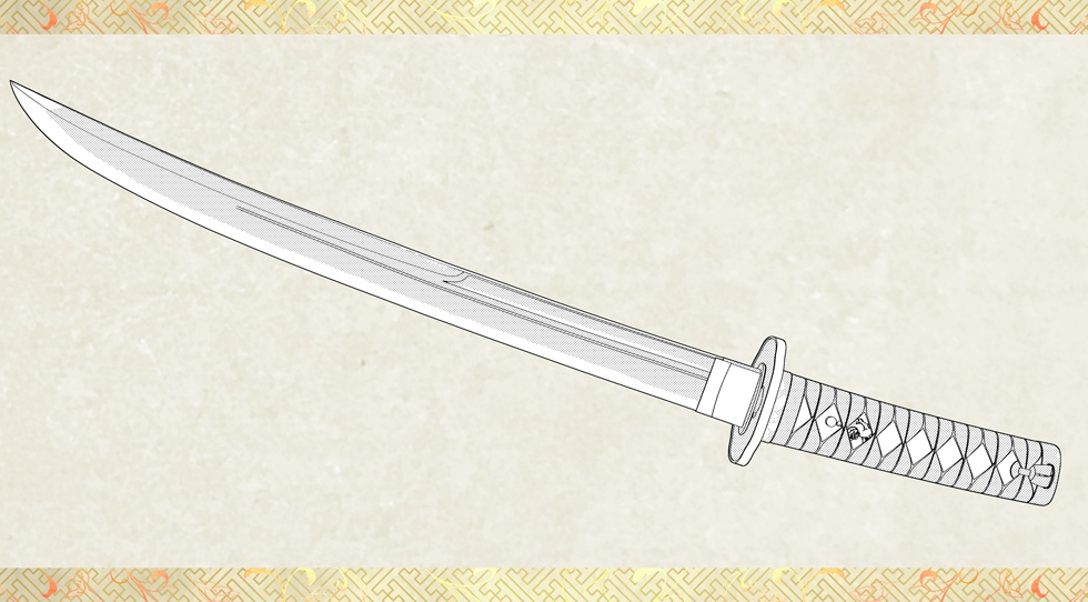 鯰尾藤四郎【名刀3D素材シリーズ】