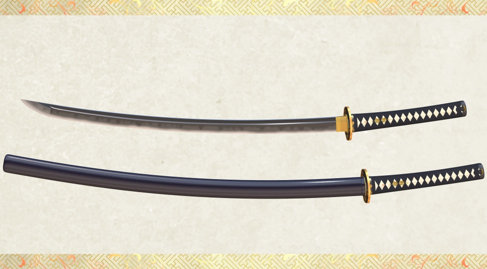 本作長義(山姥切長義)【名刀3D素材シリーズ】