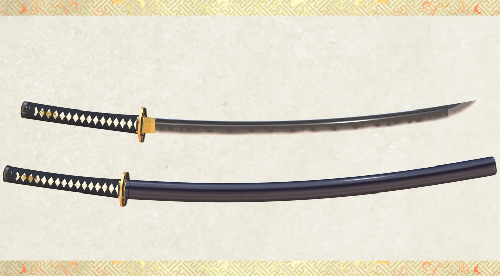 本作長義(山姥切長義)【名刀3D素材シリーズ】