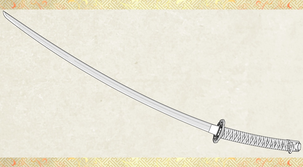 三日月宗近【名刀3D素材シリーズ】